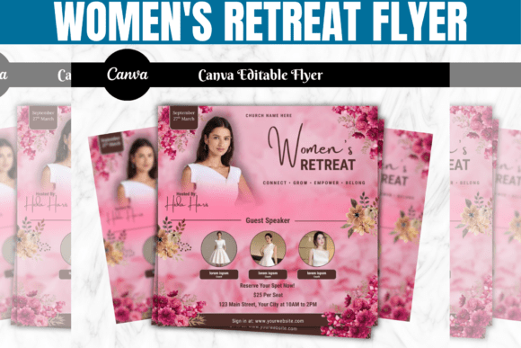 Download Women's Retreat Flyer, Conference Flyer - Flyer Collection