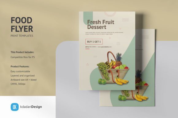 Download Food Flyer PSD Templates Vol 07 - Flyer Collection