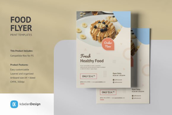 Download Food Flyer PSD Templates Vol 018 - Flyer Collection