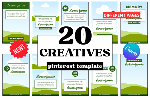 Download 20 Creatives Pinterest Pin - Creative Collection