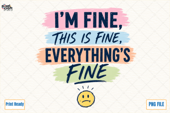 Download Im Fine, Pastel Smiley PNG - Fine Collection