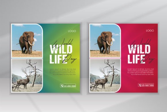 Download World Wild Life Day Social Media Design - Premium Bundle