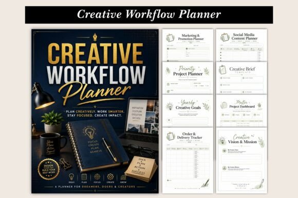 Download Creative Workflow Planner Kdp - Creative Collection