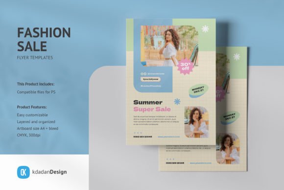 Download Fashion Flyer Set PSD Templates Vol 12 - Flyer Collection