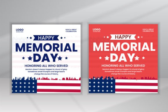Download Memorial Social Media Design Post - Premium Bundle