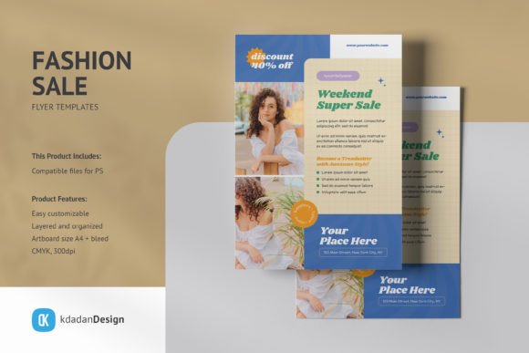 Download Fashion Flyer Set PSD Templates Vol 11 - Flyer Collection